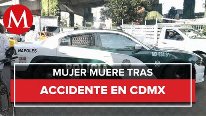 Mujer muere tras derrapar su motocicleta en Periférico