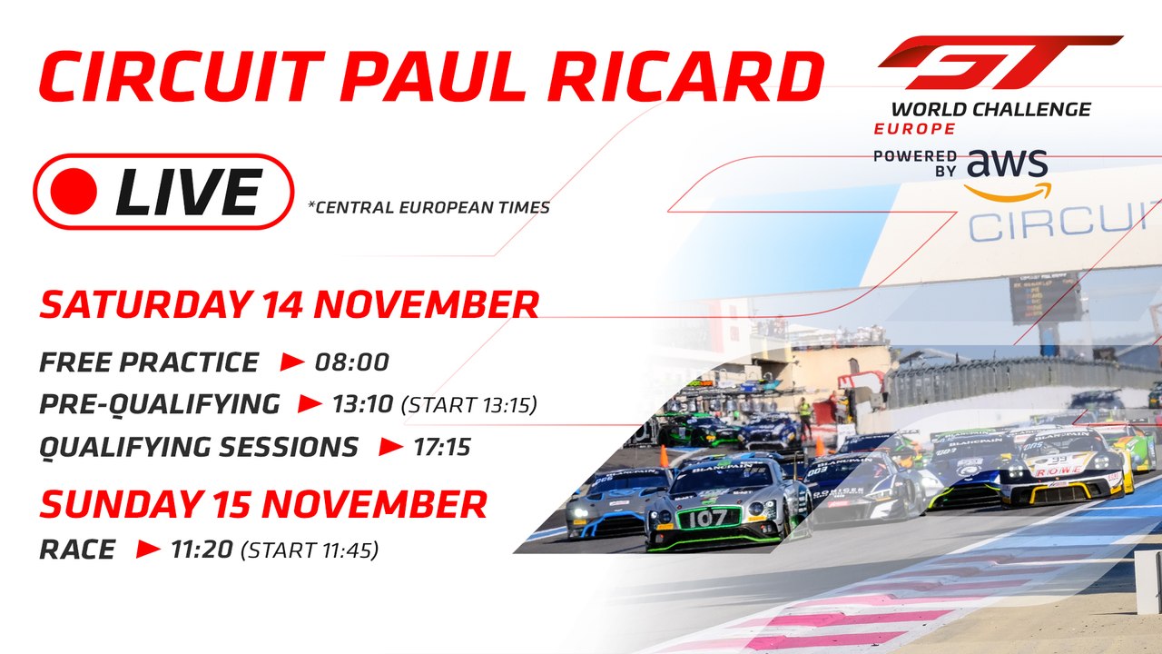 LIVE - PAUL RICARD - GT WORLD CHALLENGE EUROPE - 2020 - ENGLISH