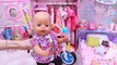 Baby Born doll new bedroom with pink bed & wardrobe - Play Toys!
