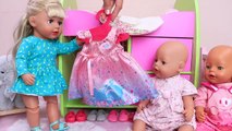 Baby Doll House Cleaning Routine with Vacuum & Laundry Toys!