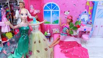 Barbie doll dreams that Ken gives her new bridesmaid dress for wedding by Play Toys