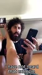 She caught him red handed!