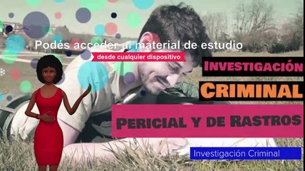 Curso Investigación Criminal Pericial y de Rastros