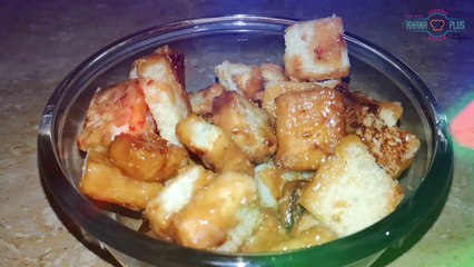 caramel bread popcorn | bread popcorn | caramel bread popcorn from khana plus