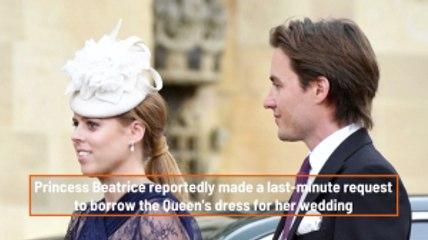Princess Beatrice's Last Second Dress