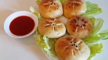 Cheesy Kabab Buns | Cheesy Kabab Buns Recipe