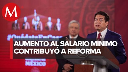 "Aumento salarial permite una pensión digna": Mario Delgado