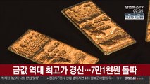금값 역대 최고가 경신…7만1천원 돌파