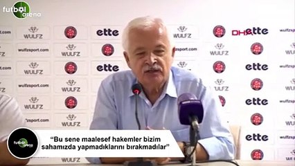 Atılay Canel: "Bu sene maalesef hakemler bizim sahamızda yapmadıklarını bırakmadılar"