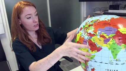 A Strange Map Projection (Euler Spiral) - Numberphile
