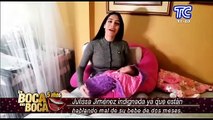 Julissa Jiménez indignada: crean cuentas falsas para criticar a su bebé