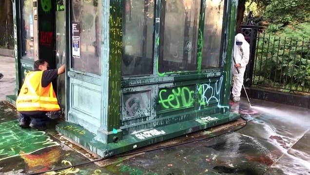 Bajo presión, Nueva York desmantela campamento de manifestantes contra el racismo