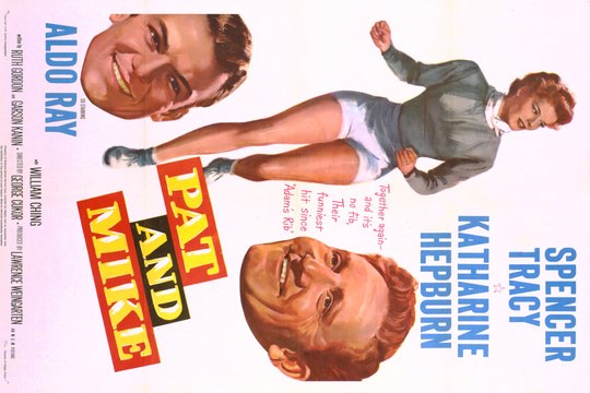 Pat and Mike movie (1952) - Spencer Tracy, Katharine Hepburn