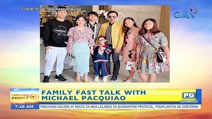 Unang Hirit: Fast talk with Michael Pacquiao!