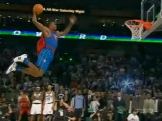 Superman lors du Slam Dunk Contest 2008