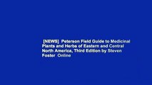 [NEWS]  Peterson Field Guide to Medicinal Plants and Herbs of Eastern and