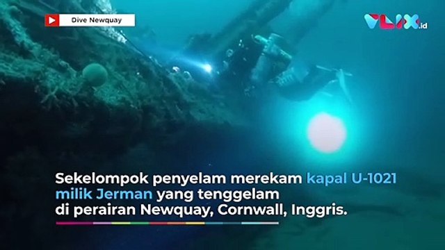 Terkejut! Tiba-tiba Ketemu Kapal Selam Nazi di Dasar Laut