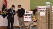 Taiwán realiza donación de ventiladores a Nicaragua para combatir la COVID-19