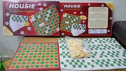Unboxing and review of CJ Enterprises Housie with 48 Reusable Cards