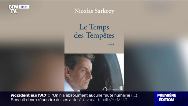 De quoi parle Le Temps des Tempêtes , le nouveau livre de Nicolas Sarkozy ?