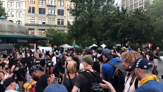 Rain or shine, Occupy City Hall protests continue under severe New York storms