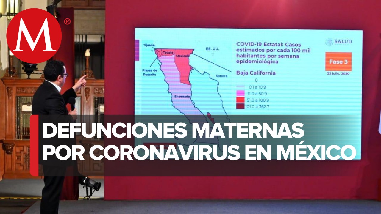 Van 83 muertes maternas por covid-19