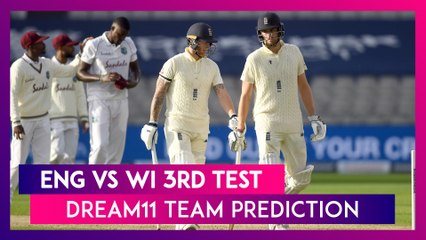 England vs West Indies Dream11 Team Prediction, 3rd Test 2020: Tips To Pick Best Playing XI