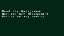 Read Key Management Ratios: Key Management Ratios on any device