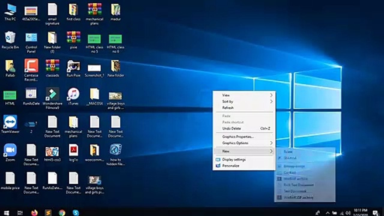 How to Hidden File and Folder in Windows 2020