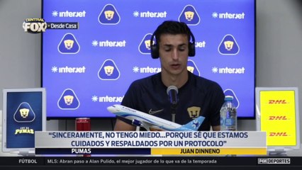 "Sinceramente no tengo miedo", Juan Dinneno: Liga MX