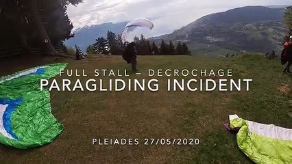 Décrochage en parapente