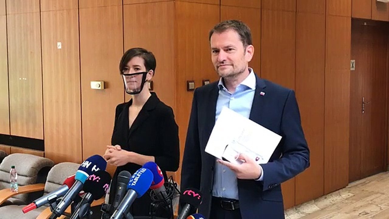 ZÁZNAM: Brífing predsedu vlády Igora Matoviča