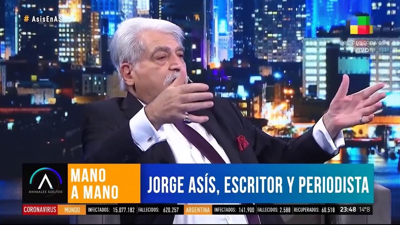 Jorge Asís mano a mano con Novaresio (22/07/20)