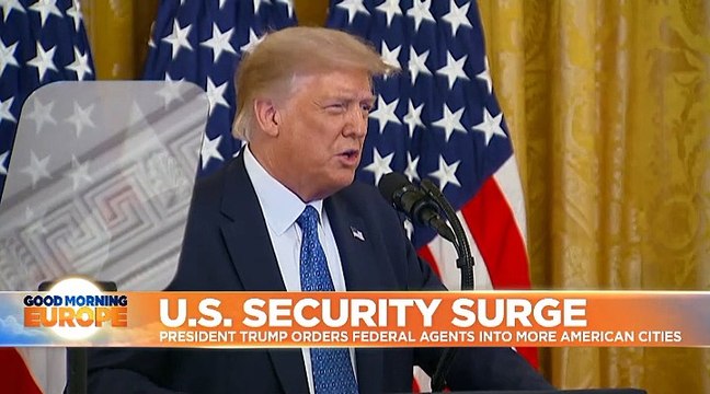 Trump deploys more federal law enforcement to cities in security push