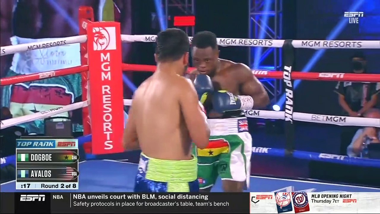 Isaac Dogboe vs Chris Avalos (21-07-2020) Full Fight