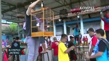 Ratusan Penggemar Burung Ikuti Lomba Burung Berkicau di Komplek Pasar Randudongkal