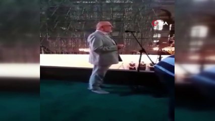 Ayasofya Camii’nde  akustik ses  denemesi