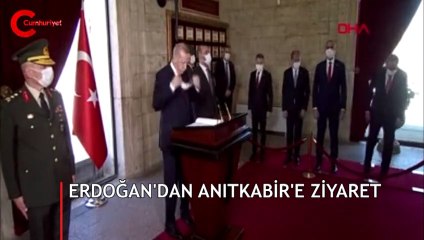 İşte Erdoğan'ın Anıtkabir Özel Defteri'ne yazdıkları