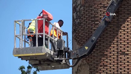 117 santimetre eğime sahip, eğri minarenin sırrı sensörlerle ortaya çıkacak