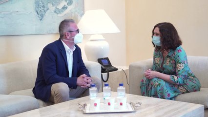 Ayuso traslada apoyo a vigilante de Metro agredido por pedir uso de mascarilla