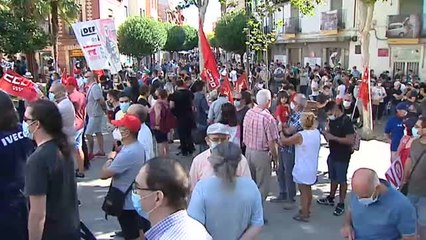 Más de 2000 personas se manifiestan en Getafe contra los despidos de Airbus