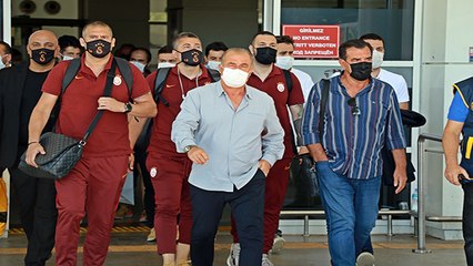 Galatasaray son maç için Antalya'da