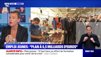 Que contient le "plan à 6,5 milliards d'euros" de Jean Castex pour favoriser l'accès à l'emploi des jeunes ?