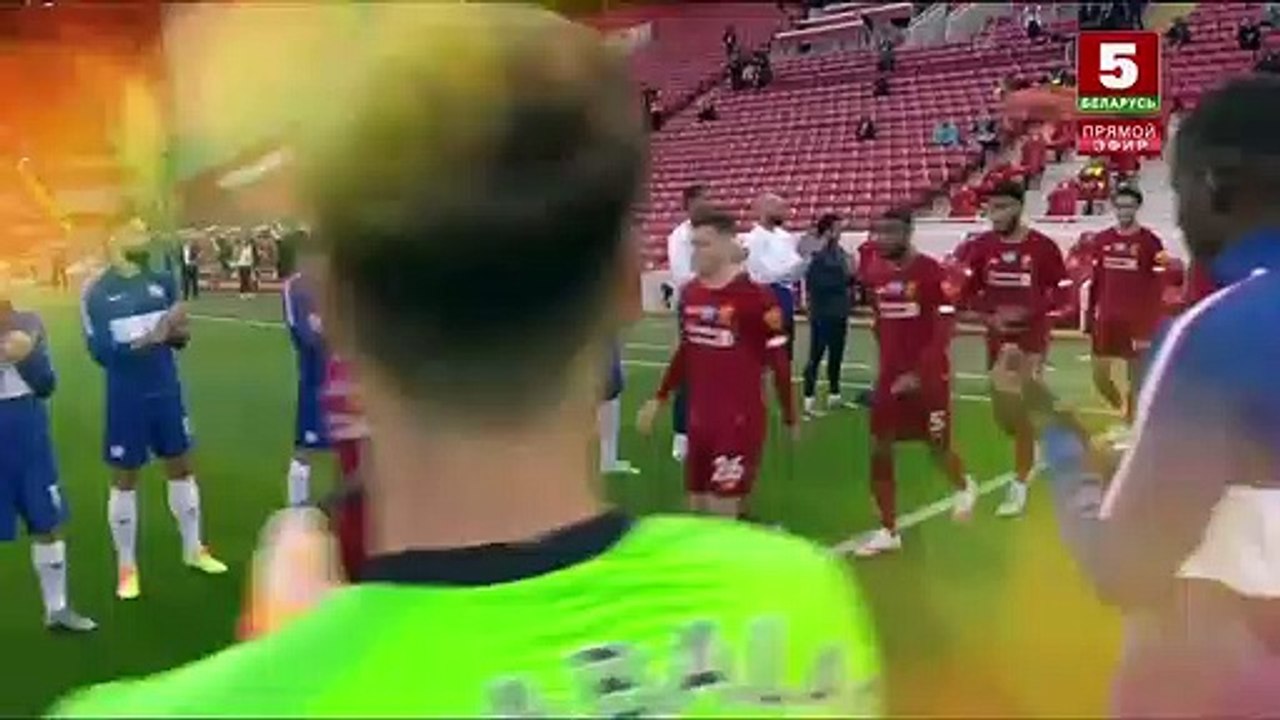 Matchday 37 Liverpool vs Chelsea 720p.50 ● Highlights more  Presentation of the trophy