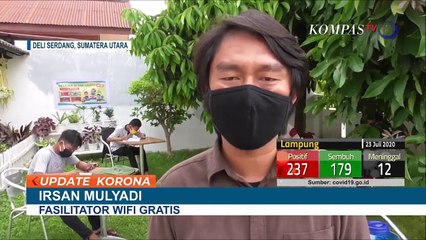 Saling Bantu, Warga Sediakan Wifi Gratis Untuk Belajar Daring