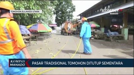 Pedagang Positif, Pemkot Tutup Pasar Wilken