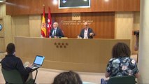Ruiz Escudero y Antonio Zapatero en rueda de prensa