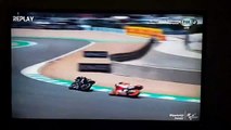 El espectacular accidente de Marc Marquez en Jerez de la Frontera