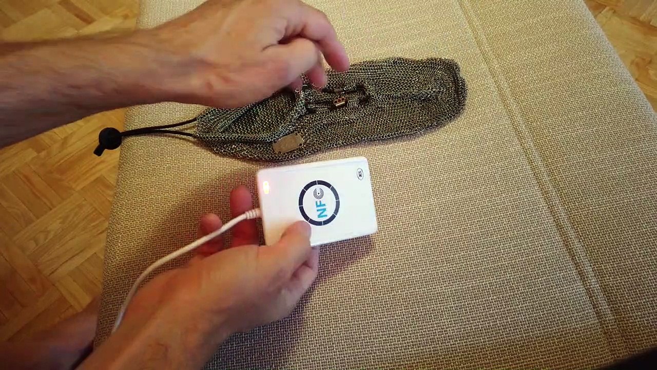 Chainmail doesn't shield NFC implants