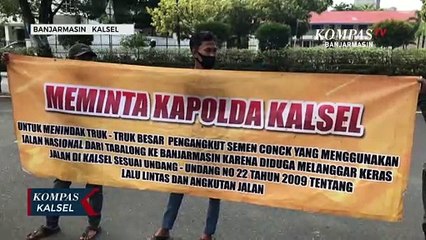 LSM Unjuk Rasa Soal Dugaan Pertambangan Ilegal Hingga Penanganan Covid-19